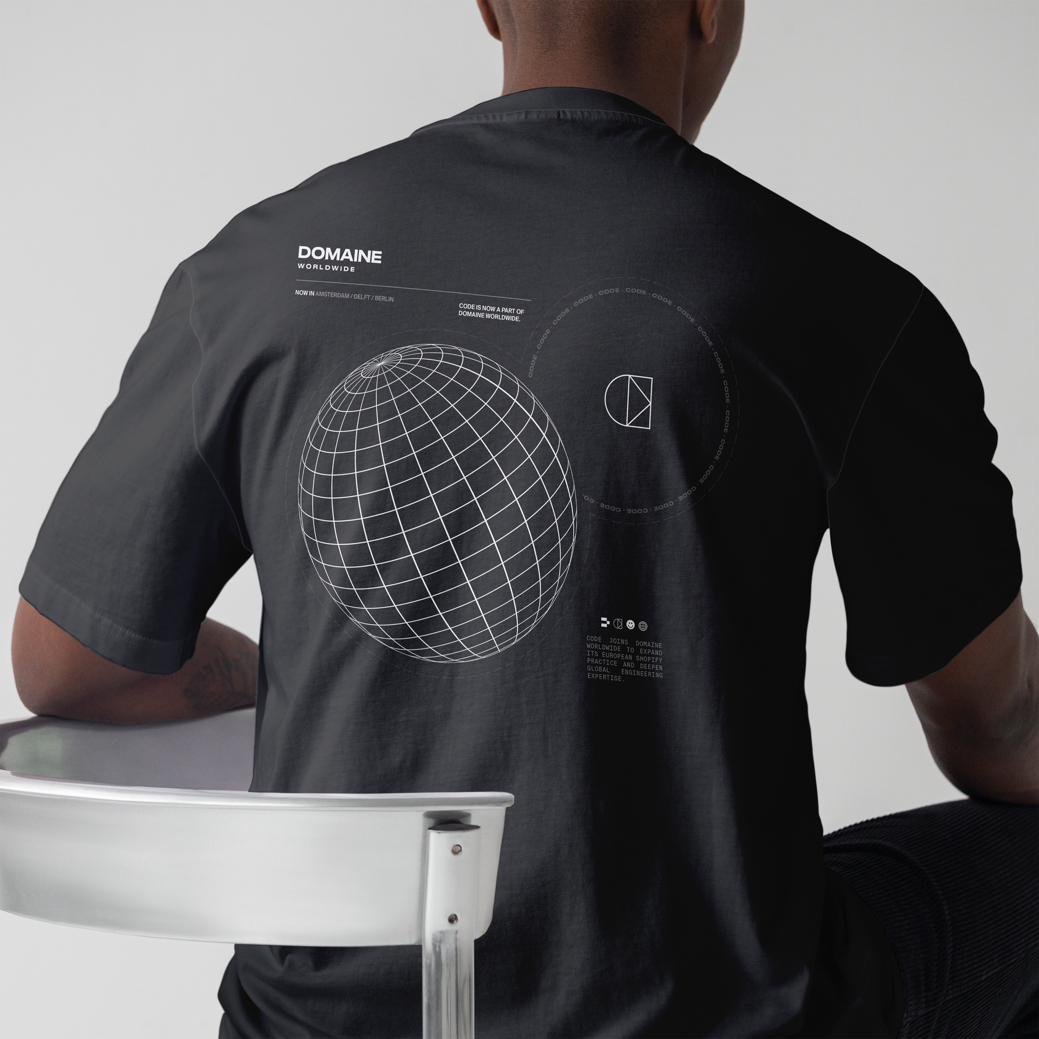 Domaine x Code Launch Tee